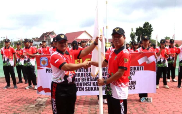 Pemkab Murung Raya Lepas Peserta Upacara Sumpah Pemuda ke-97