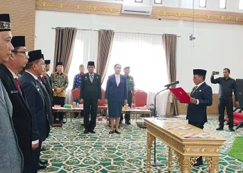 Heriyus-Rahmanto Reshuffle Pejabat Eselon II