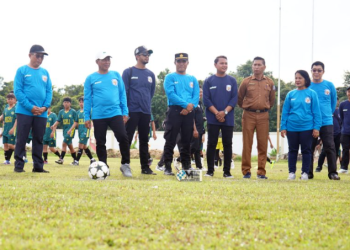 Bupati Mura Buka Turnamen Sepak Bola HEBAT Cup 2025