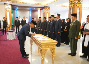 Pelantikan Pejabat dan Sekda Murung Raya