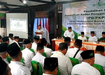 Bangun Militansi Kader, PCNU Barito Utara Buka Pendidikan Dasar Penggerak NU se-DAS Barito