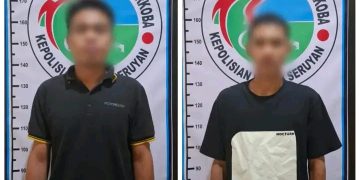Polres Seruyan Gulung Dua Terduga Pengedar Sabu di Hanau