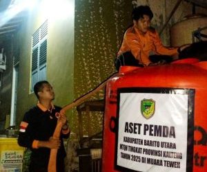 BPBD Barito Utara Pastikan Ketersediaan Air Bersih untuk Kelancaran MTQH XXXIII