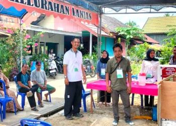 Partisipasi Tinggi, Pemilihan Ketua RT 18 Lanjas Berlangsung Demokratis; Sahbudin Unggul Jauh