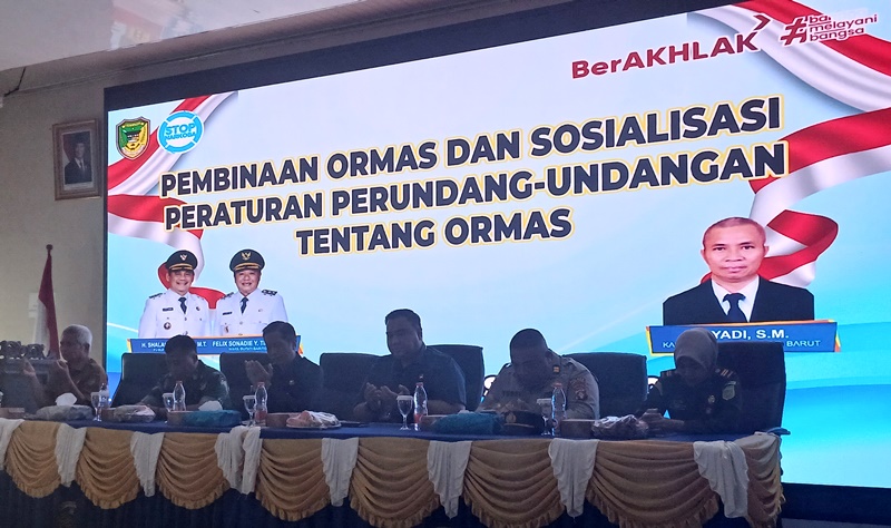 Pemkab Barito Utara Sosialisasikan Aturan Ormas, Perkuat Pemahaman dan Tata Kelola Organisasi