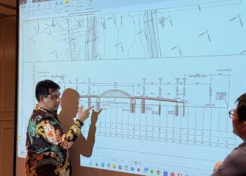 Bupati Pimpin Konsolidasi Penyedia dan Konsultan untuk Tuntaskan Proyek Jembatan Barito Utara