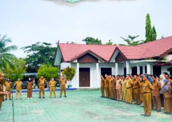 Apel Pagi PUPR: Bupati Shalahuddin Tegaskan Pentingnya Sinergi untuk Percepatan Pembangunan