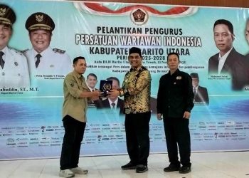 PWI Barito Utara Periode 2025–2028 Resmi Dilantik, Bupati Dorong Kolaborasi Pers dan Pemerintah