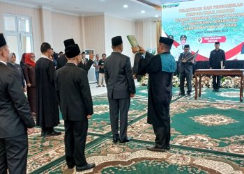 Tekankan Tanggung Jawab dan Kinerja, Bupati Shalahuddin Lantik Sejumlah Pejabat Baru