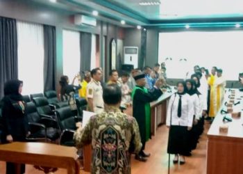 PAW BPD dan Pejabat Sementara Damang Lahei Resmi Dilantik