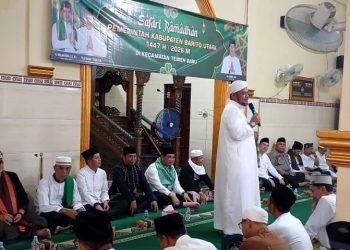 Masjid Babusallam Jadi Titik Terakhir Pelaksanaan Safari Ramadan Tahun 2026 Pemkab Barut